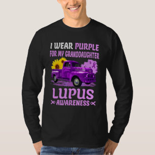 Ich trage Lila für meine Großtochter Lupus T-Shirt