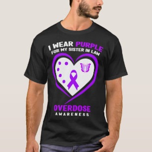 Ich trage Lila für meine Jurastudentin Awaren T-Shirt