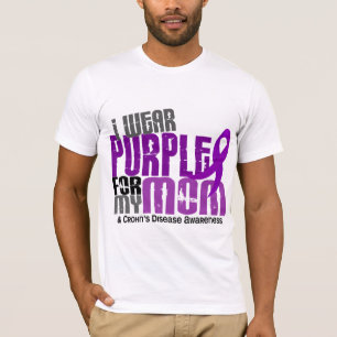 Ich trage Lila für meine Mama6 Crohns Krankheit T-Shirt