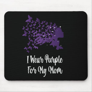 Ich trage Lila für meine Mama Alzheimerheimer Mousepad