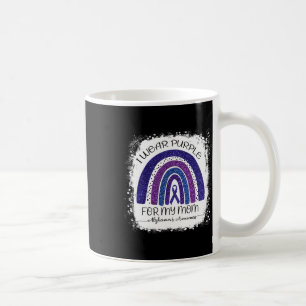 Ich trage Lila für meine Mutter Heimerheimer geble Kaffeetasse