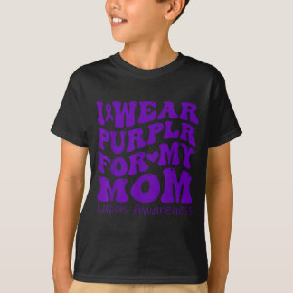 Ich trage Lila für meine Mutter Lupus-Bewusstsein T-Shirt