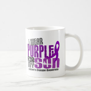 Ich trage Lila für meine Sohn6 Crohns Krankheit Tasse