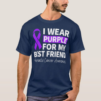 Ich trage Lila für meinen besten Freund Bauchspeic T-Shirt
