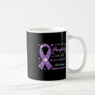 Ich trage Lila für meinen besten Freund Epilepsie- Kaffeetasse