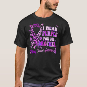 Ich trage Lila für meinen Bruder Epilepsie Awarene T-Shirt