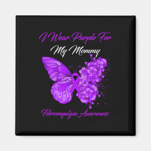 Ich trage Lila für meinen Mami Fibromyalgie Kriege Magnet