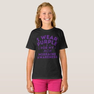 Ich trage Lila für meinen Vater, das Bewusstsein f T-Shirt