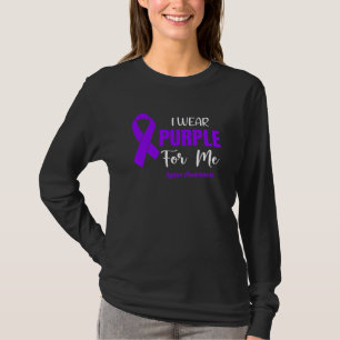 Ich trage Lila für mich für das Lupus-Bewusstsein T-Shirt