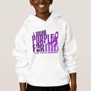 Ich trage lila für mich zystische Fibrose 6,4 Hoodie