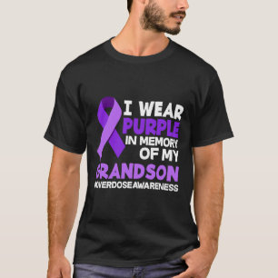 Ich trage Lila im Gedächtnis meiner Großmutter Übe T-Shirt