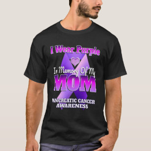 Ich trage Lila im Gedächtnis meiner Mama Pankreas T-Shirt