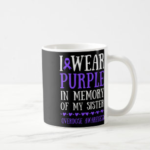 Ich trage Lila im Gedächtnis meiner Schwester Über Kaffeetasse