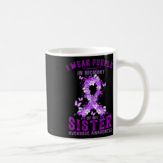 Ich trage Lila im Gedächtnis meiner Schwester Über Kaffeetasse