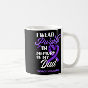 Ich trage Lila im Gedächtnis meines Vaters Überdos Kaffeetasse