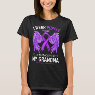 Ich trage lila in Erinnerung an Oma Heimerheimer A T-Shirt