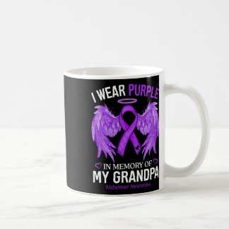 Ich trage lila in Erinnerung an Opa Heimerheimer A Kaffeetasse