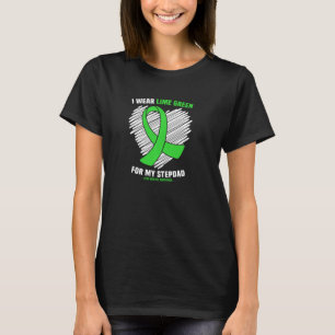 Ich trage Limettengrün für meine Stepdad Lyme-Kran T-Shirt