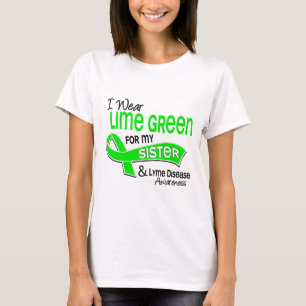 Ich trage Limone Schwester Lyme Krankheit des T-Shirt
