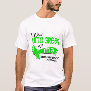 Ich trage Limones Grün 42 ich muskulöse Dystroph T-Shirt
