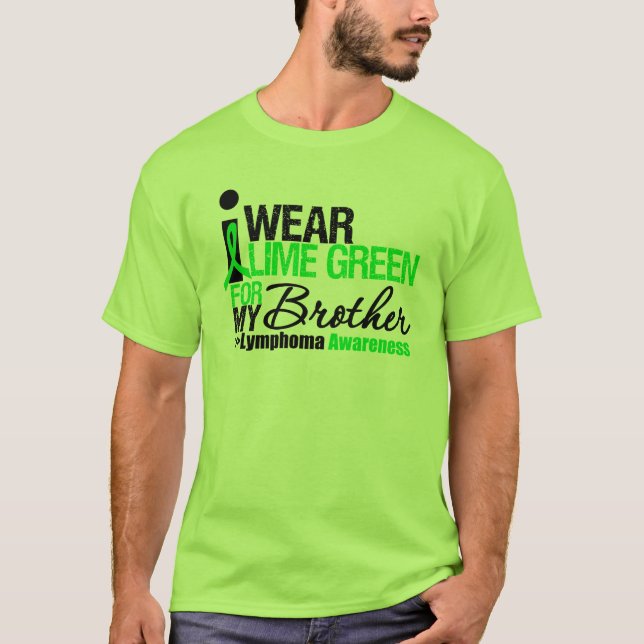 Ich trage Limones Grün für meinen Bruder T-Shirt (Vorderseite)