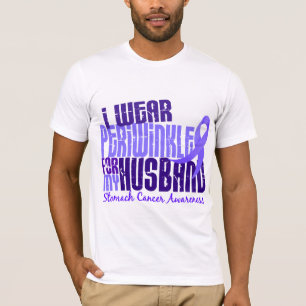 Ich trage Magen-Krebs des Singrün-Ehemann-6,4 T-Shirt