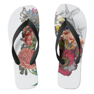 Ich trage mein Herz auf meiner Sohle Flip Flops