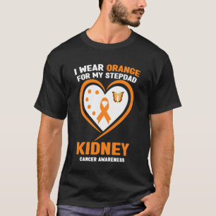 Ich trage Orange für das Nierenkrebs-Bewusstsein m T-Shirt