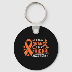 Ich trage Orange für die Leukämie-Aufklärung meine Schlüsselanhänger