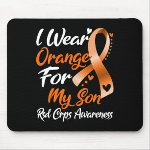 Ich trage Orange für mein Sohn Rsd Crps Bewusstsei Mousepad