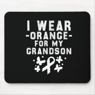 Ich trage Orange für meine Enkelin Leukämie Bewuss Mousepad