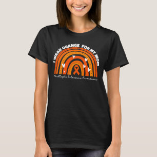 Ich trage Orange für meine Mama MS Multiple Sklero T-Shirt