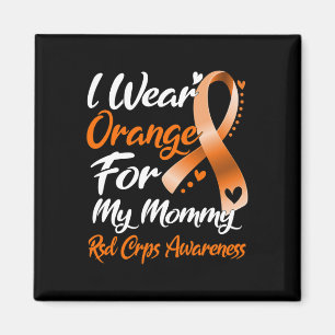 Ich trage Orange für meine Mama Rsd Crps Bewusstse Magnet