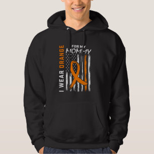 Ich trage Orange für meine Mutti Multiple Sklerose Hoodie