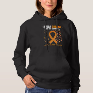 Ich trage Orange für meine Opa-Multiple Sklerose A Hoodie