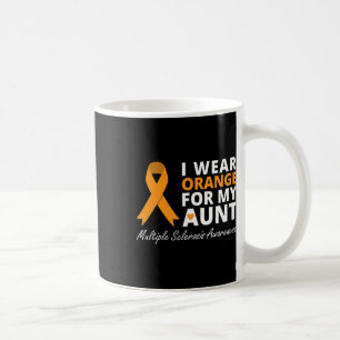 Ich trage Orange für meine Tante Frau Awareness Ri Kaffeetasse