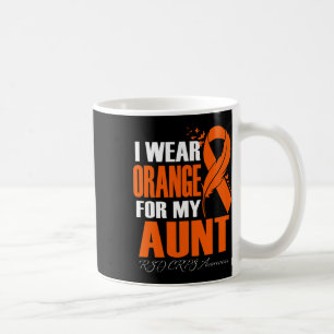 Ich trage Orange für meine Tante Rsd Crps Awarenes Kaffeetasse