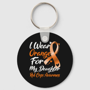 Ich trage Orange für meine Tochter Rsd Crps Bewuss Schlüsselanhänger