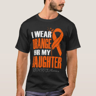Ich trage Orange für meine Tochter Rsd Crps Bewuss T-Shirt