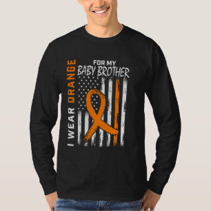 Ich trage Orange für meinen Bruder Multiple Sklero T-Shirt