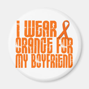 Ich trage Orange für meinen Freund 16 Magnet