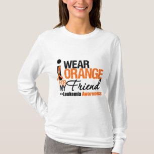 Ich trage Orange für meinen Freund T-Shirt
