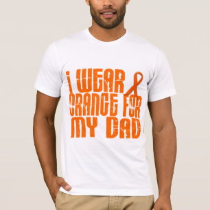Ich trage Orange für meinen Vater 16 T-Shirt