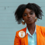 Ich trage Orange für mich selbst Multiple Sklerose Button<br><div class="desc">Unser Orange-Trageknopf ist für jeden mit Multipler Sklerose geeignet. Das Bild zeigt ein orangefarbenes Band mit einer Krone,  um zu implizieren,  dass wir Könige und Königinnen unseres eigenen Schicksals sind. Der gesamte Text ist anpassbar.</div>