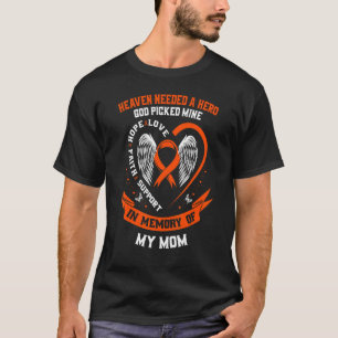 Ich trage Orange in Erinnerung an meine Mama Leukä T-Shirt
