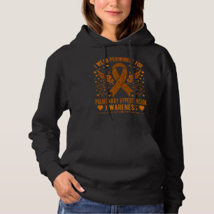 Ich trage Periwinkle für die Hypertonie in der Lun Hoodie
