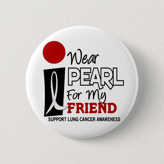 Ich trage Perle für meinen Freund 9 Button (Vorderseite)