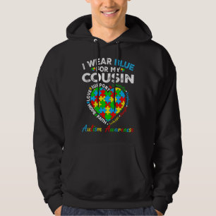 Ich trage Phantastisches blaues Autismus-Bewusstse Hoodie