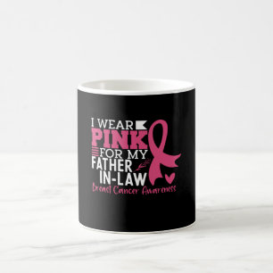 Ich trage Pink für meinen Schwiegervater Brustkreb Kaffeetasse