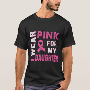 Ich trage Rosa für das Brustkrebsbewusstsein meine T-Shirt